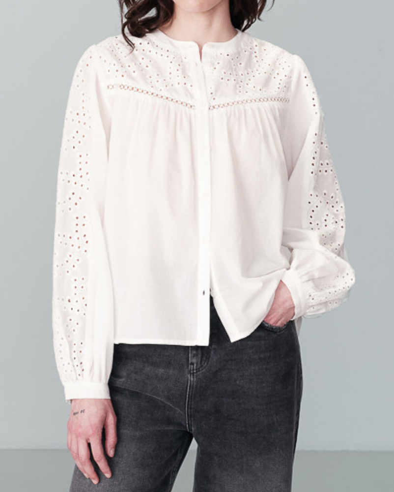 BLOUSE ECRU NOLISA