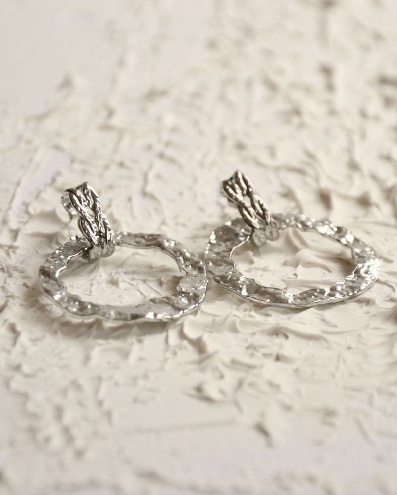 BOUCLES D'OREILLES ARGENT MERYL