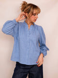 BLOUSE BLEUE MAUDE