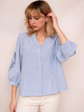 BLOUSE BLEUE NADÈGE