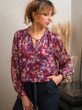 BLOUSE FRAMBOISE KARELLE