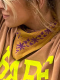 FOULARD GALATIE CARAMEL