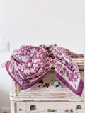 GRAND FOULARD DELHI LILAS