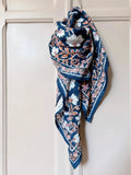 GRAND FOULARD DELHI MINUIT